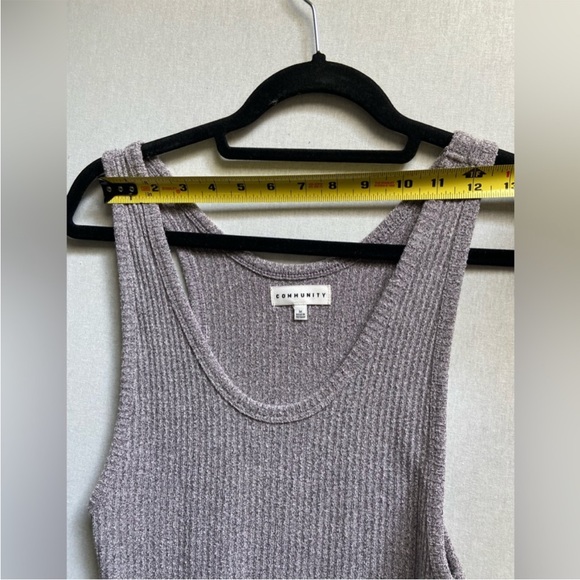 Community aritzia tank midi knit dress Sz M - Picture 9 of 12